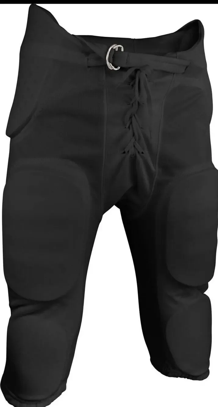 Sports Unlimited Double Knit Adult Integrated Football Pants 7 Padded Sz S New